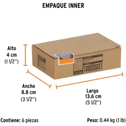 Juego de Brocas para Vidrios y Azulejos 4 Piezas Carburo de Tungsteno Truper 101798 Truper-Juego de Brocas para Vidrios y Azulej
