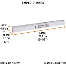 Brocas SDS Max 1-1/4" x21" Concreto Truper 101466 Truper-Brocas SDS Max 1-1/4" x21" Concreto Truper 101466 Para perforaciones en