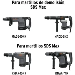 Brocas SDS Max 1" x36" Concreto Truper 101462 Truper-Brocas SDS Max 1" x36" Concreto Truper 101462 Para perforaciones en concret