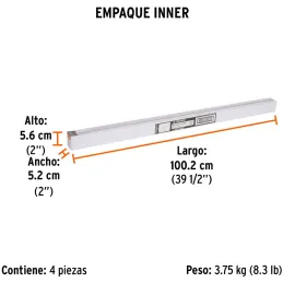 Brocas SDS Max 5/8" x36" Concreto Truper 101434 Truper-Brocas SDS Max 5/8" x36" Concreto Truper 101434 Para perforaciones en con