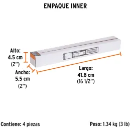 Brocas SDS Max 1/2" x13" Concreto Truper 101431 Truper-Brocas SDS Max 1/2" x13" Concreto Truper 101431 Para perforaciones en con