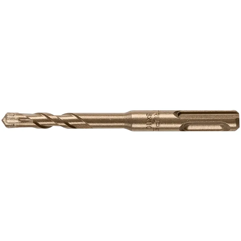 Brocas SDS Plus 8mm x110mm Concreto Truper 101192 Truper-Brocas SDS Plus 8mm x110mm Concreto Truper 101192 Punta de cruz, tecnol