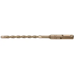 Brocas SDS Plus 6mm x160mm Concreto Truper 101109 Truper-Brocas SDS Plus 6mm x160mm Concreto Truper 101109 Punta de cruz, tecnol