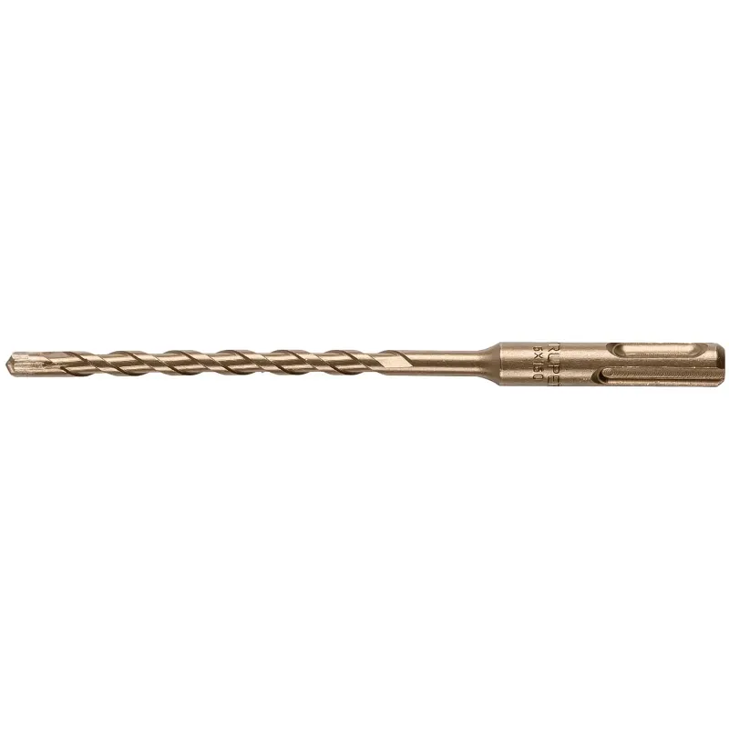 Brocas SDS Plus 6mm x160mm Concreto Truper 101109 Truper-Brocas SDS Plus 6mm x160mm Concreto Truper 101109 Punta de cruz, tecnol