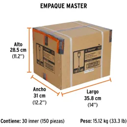 Brocas SDS Plus 3/8" x8" Concreto, Truper 101145 Truper-Brocas SDS Plus 3/8" x8" Concreto, Truper 101145 Para perforaciones en c
