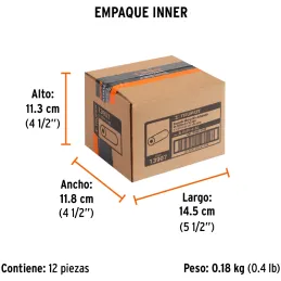 Repuesto para Rodillo 4" 13903 ROPI-410E Esponja, Truper 13907 Truper-Repuesto para Rodillo 4" 13903 ROPI-410E Esponja, Truper 1