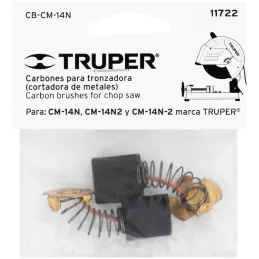 Carbon de Repuesto Tronzadora 11723 17733 13196 CM-14N, Truper 11722 Truper-Carbon de Repuesto Tronzadora 11723 17733 13196 CM-1