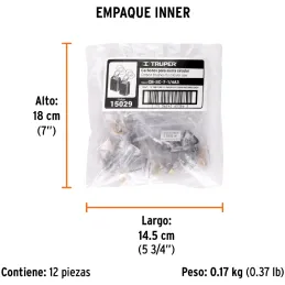 Carbones de Repuesto Sierra 11004 101218 101729 11005 13063 SICI-7-1/4A3, Truper 15029 Truper-Carbones de Repuesto Sierra 11004 
