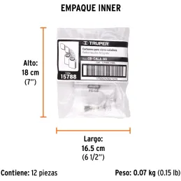 Carbon de Repuesto Sierra Caladora 15423 CALA-A5, Truper 15788 Truper-Carbon de Repuesto Sierra Caladora 15423 CALA-A5, Truper 1