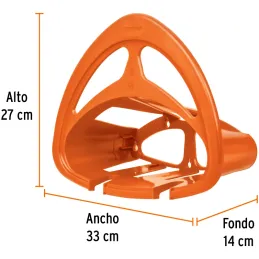 Portamangueras de Plastico 25M Magueras de 1/2", Truper 10387 Truper-Portamangueras de Plastico 25M Magueras de 1/2", Truper 103