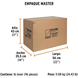Cepillo Limpiador de Terminales de Baterias 4 en 1, Truper 17110 Truper-Cepillo Limpiador de Terminales de Baterias 4 en 1, Trup