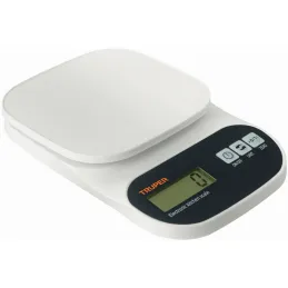 Balanzas Digital 5kg para Cocina PlatoABS Truper 15161 Truper-Balanzas Digital 5kg para Cocina PlatoABS Truper 15161 Cuerpo y pl