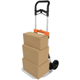 Carreta de Carga 200kg Plegable Ruedas TPR Mango Telescopico Aluminio Diablo, Truper 14090 Truper-Carreta de Carga 200kg Plegabl