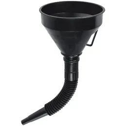 Embudo de Plastico 500ml Cuello Flexible con Agarradera, Truper 11207 Truper-Embudo de Plastico 500ml Cuello Flexible con Agarra