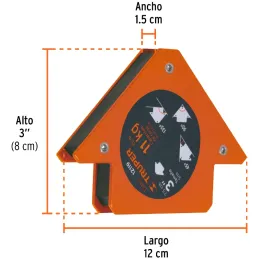 Escuadras Magneticas 3" para Soldar Alinear Marcar, Truper 12119 Truper-Escuadras Magneticas 3" para Soldar Alinear Marcar, Trup
