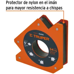 Escuadras Magneticas 5" para Soldar Alinear Marcar, Truper 15408 Truper-Escuadras Magneticas 5" para Soldar Alinear Marcar, Trup