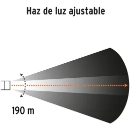Linternas para Bicicleta 100lm Delantera y Trasera 5AAA, Truper 16798 Truper-Linternas para Bicicleta 100lm Delantera y Trasera 