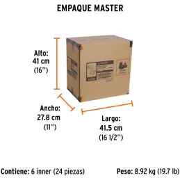 Linternas para Bicicleta 100lm Delantera y Trasera 5AAA, Truper 16798 Truper-Linternas para Bicicleta 100lm Delantera y Trasera 