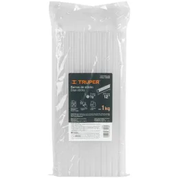 Barra de Silicona 1/2 30cm, 1kg Glue Sticks, Truper 100080 Truper-Barra de Silicona 1/2 30cm, 1kg Glue Sticks, Truper 100080 Par