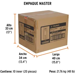 Barra de Silicona 1/2 30cm, 1kg Glue Sticks, Truper 100080 Truper-Barra de Silicona 1/2 30cm, 1kg Glue Sticks, Truper 100080 Par