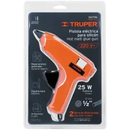 Pistola de Silicona 1/2 13cm Electrica 25W, Truper 100796 Truper-Pistola de Silicona 1/2 13cm Electrica 25W, Truper 100796 Liger