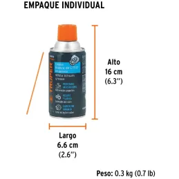 Grasa Blanca de Litio Aerosol 295ml 10oz Cadenas Engranes Rodamientos, Truper WT-300GL 101974 Truper-Grasa Blanca de Litio Aeros