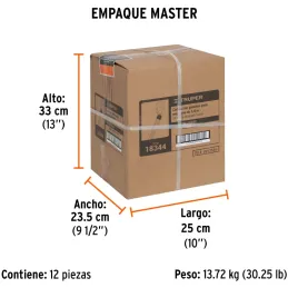 Correa para Remolque 5.8m x48mm con Gancho 2000kg, Truper CREM-2X58C 18344 Truper-Correa para Remolque 5.8m x48mm con Gancho 200