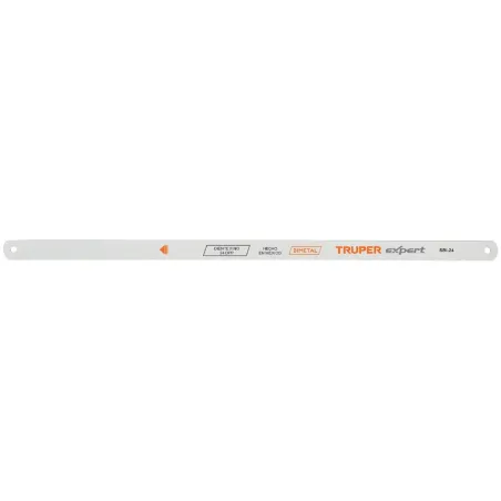 Hoja de Sierra 12" DDP24, Segueta Bimetalica acero M42 para Arco de Sierra, SBI-24 18101 Truper Truper-Hoja de Sierra 12" DDP24,
