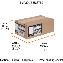 Hoja de Sierra 12" DDP18, Segueta Bimetalica acero M42 para Arco de Sierra, SBI-18 18100 Truper Truper-Hoja de Sierra 12" DDP18,