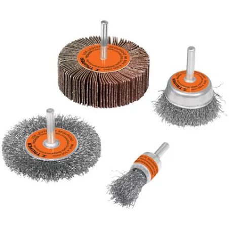  Juego de Escobillas, Cardas 4 Piezas, JCA-4P 11577 Truper 22.881356 Juego de Cardas 4 Piezas, JCA-4P 11577 Truper 11577 1 Trupe