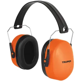 Protector Auditivo con Orejera Plegable, con almohadilla para mayor confort, Reduccion de Ruido 23db, OAJ-X 14007 Truper Truper-