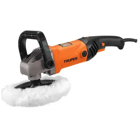 Pulidora 7" 1200W VV 600-3000RPM con ccesorios Truper 16713 Truper-Pulidora 7" 1200W VV 600-3000RPM con ccesorios Truper 16713 M