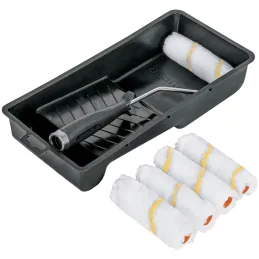 kit para Pintar 7 Piezas, Bandeja 4" 5 Mini Rodillo en Nylon y Maneral, KIT-ROPI-420N 15023 Truper Truper-kit para Pintar 7 Piez