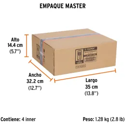 kit para Pintar 7 Piezas, Bandeja 4" 5 Mini Rodillo en Nylon y Maneral, KIT-ROPI-420N 15023 Truper Truper-kit para Pintar 7 Piez