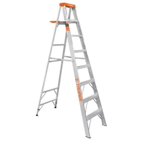  Escaleras  Tijera 7 Peldaños con Bandeja T2 Max3.7m P8.3kg EAluminio, Truper 10337 308.474576 Escalera Tipo Tijera con Bandeja 