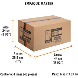 Rodillo Mini para Pintar 4" Diametro 37.8mm Espesor 19mm en Esponja, ROPI-420E 13903 Truper Truper-Rodillo Mini para Pintar 4" D