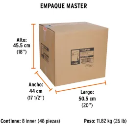 Rodillo para Pintar 12" Superficie Poca rugosas Diametro 37.8mm Espesor 15mm, ROPI-1215 13881 Truper Truper-Rodillo para Pintar 