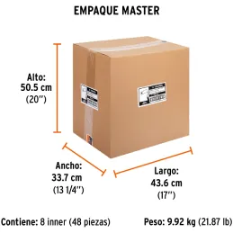 Rodillo para Pintar 9" Superficie rugosas Diametro 37.8mm Espesor 30mm, ROPI-930 13879 Truper Truper-Rodillo para Pintar 9" Supe