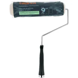 Rodillo para Pintar 9" Superficie Poca rugosas Diametro 37.8mm Espesor 15mm, ROPI-915 13876 Truper Truper-Rodillo para Pintar 9"