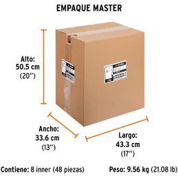 Rodillo para Pintar 9" Superficie Poca rugosas Diametro 37.8mm Espesor 15mm, ROPI-915 13876 Truper Truper-Rodillo para Pintar 9"