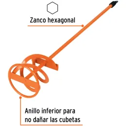 Revolvedores de Pintura 55cm x10cm Mezcladores Truper 15824 Truper-Revolvedores de Pintura 55cm x10cm Mezcladores Truper 15824 C