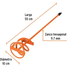 Revolvedores de Pintura 55cm x10cm Mezcladores Truper 15824 Truper-Revolvedores de Pintura 55cm x10cm Mezcladores Truper 15824 C