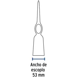 Pico Peruano 5lb o 2.26kg, en acero alto Carbono, Sin Mango, ZP-5UL 41004 Truper Truper-Pico Peruano 5lb o 2.26kg, en acero alto
