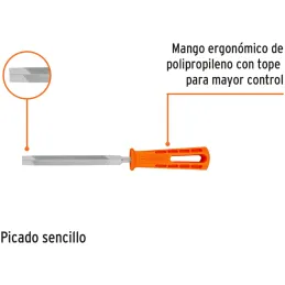 Limas Triangulo Bastardas 5" Ancho 1/2", Mango de Polipropileno, LTP-5M 10917 Truper Truper-Limas Triangulo Bastardas 5" Ancho 1