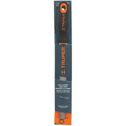 Limas Media Caña Escofinas Bastardas 8" Ancho 13/16" Espesor 1/4", Mango Comfort Grip, LES-8T 15321 Truper Truper-Limas Media Ca