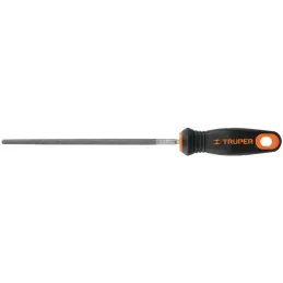 Limas Redonda Bastardas 8" Espesor 5/16", Mango Comfort Grip, LRB-8T 15316 Truper Truper-Limas Redonda Bastardas 8" Espesor 5/16
