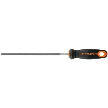 Limas Redonda Bastardas 8" Espesor 5/16", Mango Comfort Grip, LRB-8T 15316 Truper Truper-Limas Redonda Bastardas 8" Espesor 5/16