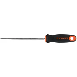 Limas Redonda Bastardas 6" Espesor 1/4", Mango Comfort Grip, LRB-6T 15315 Truper Truper-Limas Redonda Bastardas 6" Espesor 1/4",