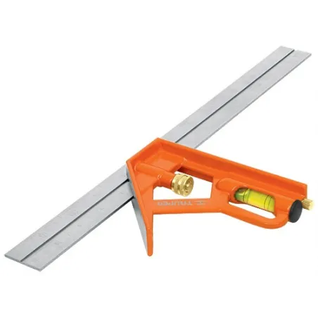  Escuadra de Combinacion 12", Acero Inoxidable, Para Angulos de 45 y 90 Grados, ECT-12 14380 Truper 22.881356 Escuadra de Combin