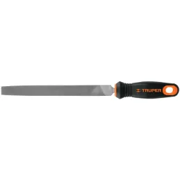 Limas Plana Bastardas 8" Ancho 3/4" Espesor 3/16", Mango Comfort Grip, LPB-8T 15311 Truper Truper-Limas Plana Bastardas 8" Ancho